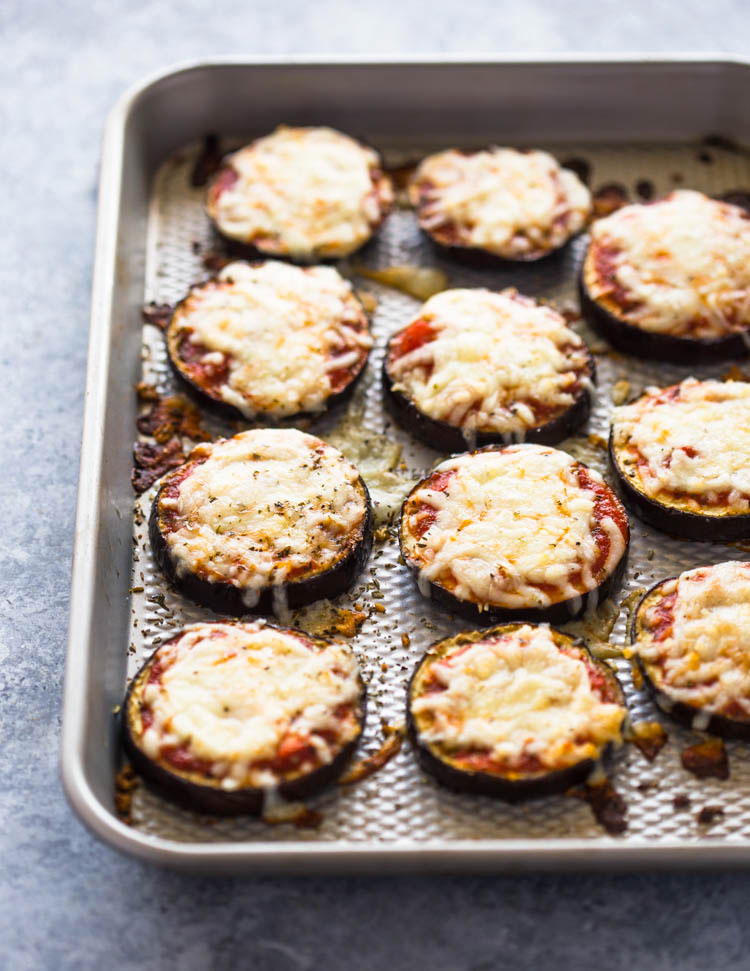 Eggplant Pizza Bites
