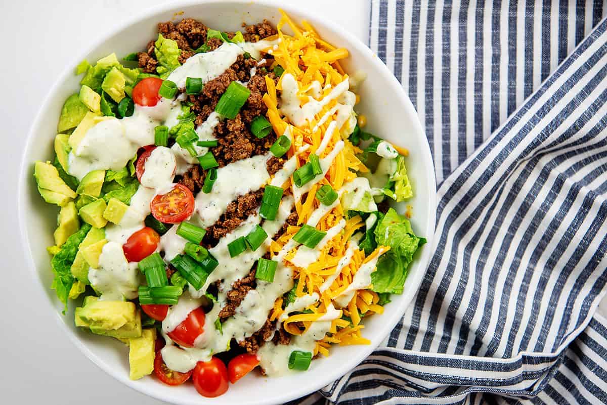 Keto Taco Bowl